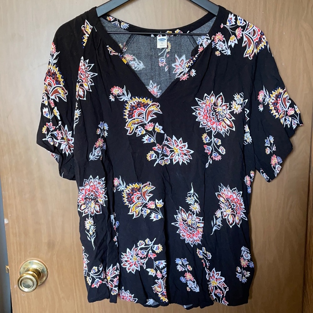 Old Navy paisley blouse (size XL)